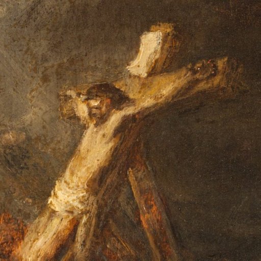 Rembrandt Raising of the Cross sketch