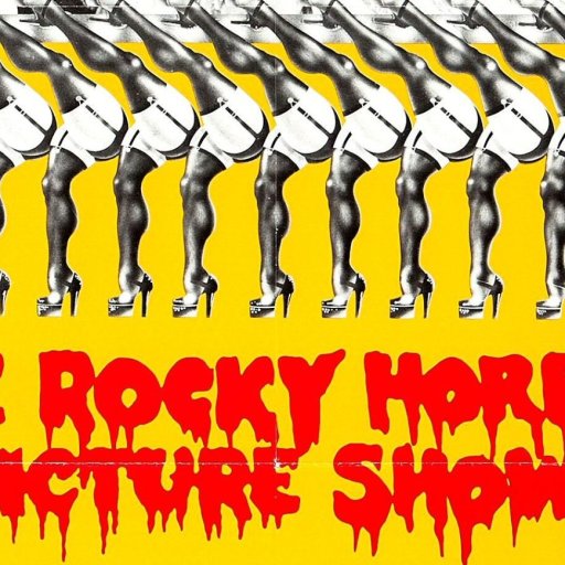 The rocky horror show poster.